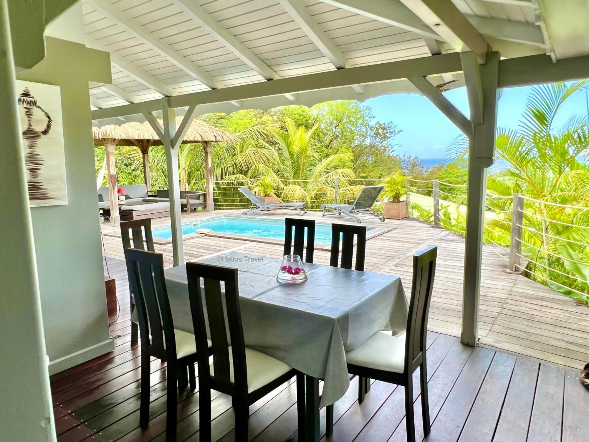 Villa Corali, Vue Mer, Piscine, Pointe Batterie Deshaies Exteriör bild